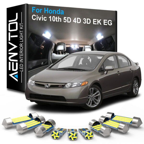 Leds internos Honda Civic G8