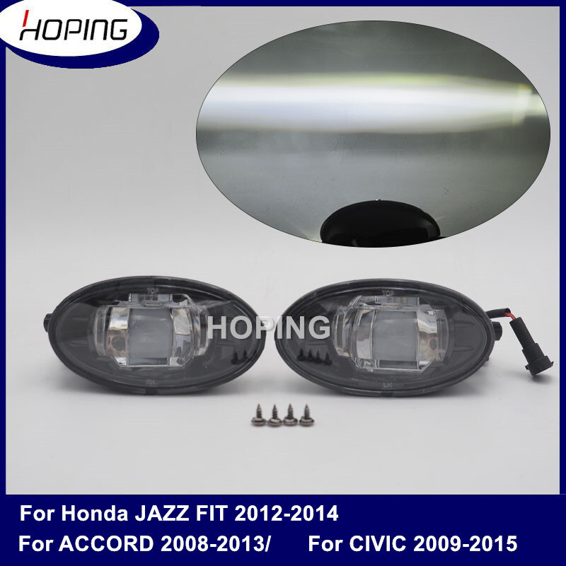 Farol de neblina em Led projetor Honda Fit civic city 2009/14