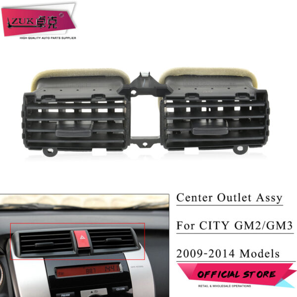 Defletor de ar condicionado Central Honda City 2009/14