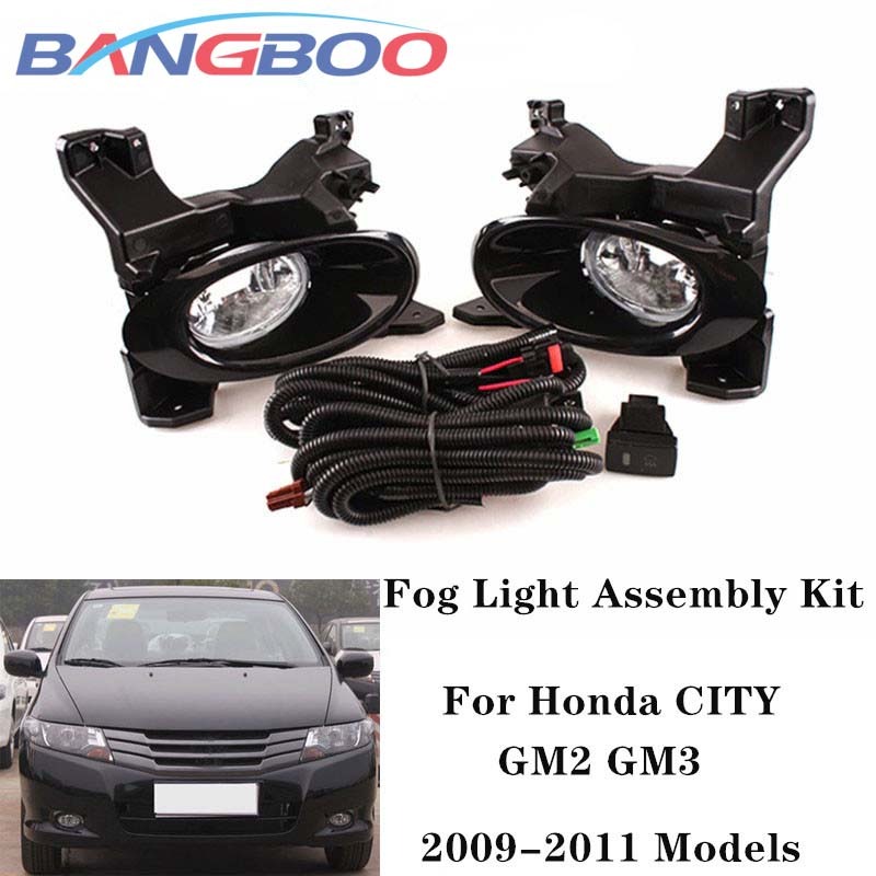 Farol de neblina Honda city completo Honda City 2009/14