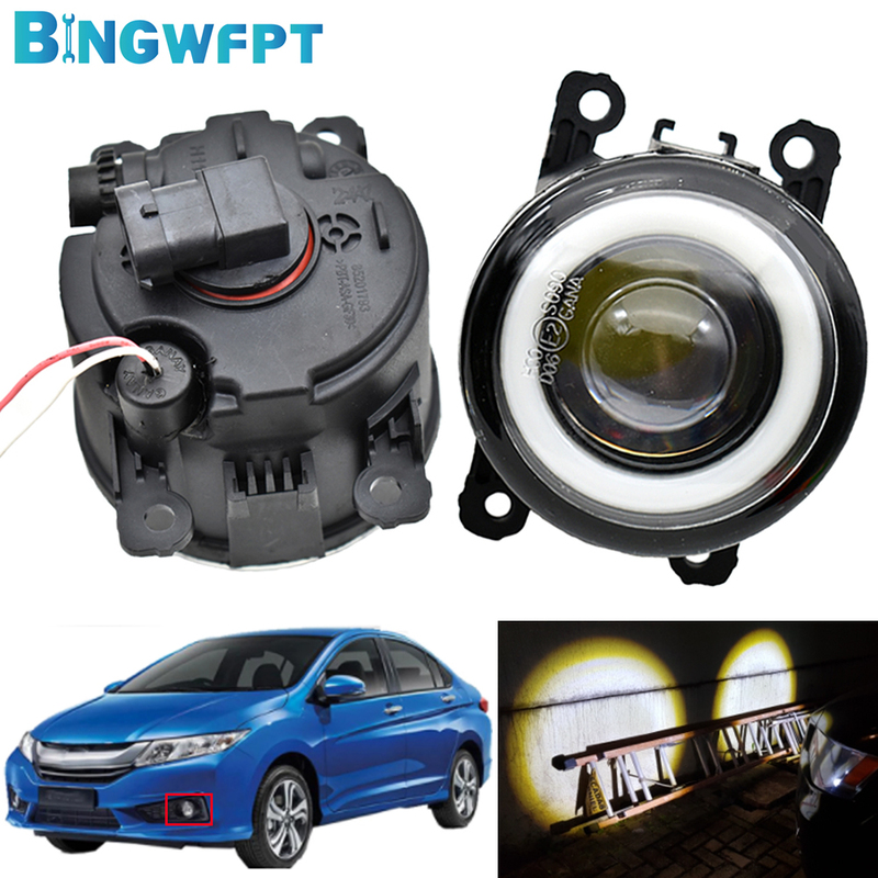 Farol de neblina Honda City mais DRL acima 2015
