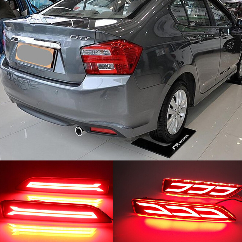Luz de nevoeiro para-choque traseiro Honda City 2014/2013