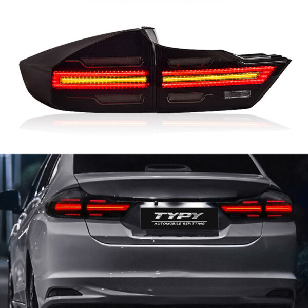 Lanternas esportivas Honda City 2015 em diante 2