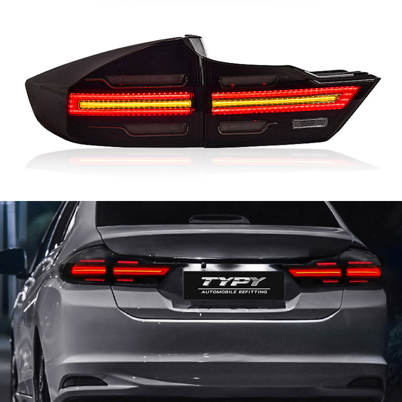 Lanternas esportivas Honda City 2015 em diante 2