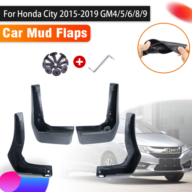 Para-barro mud fleps Honda City 2015 em diante