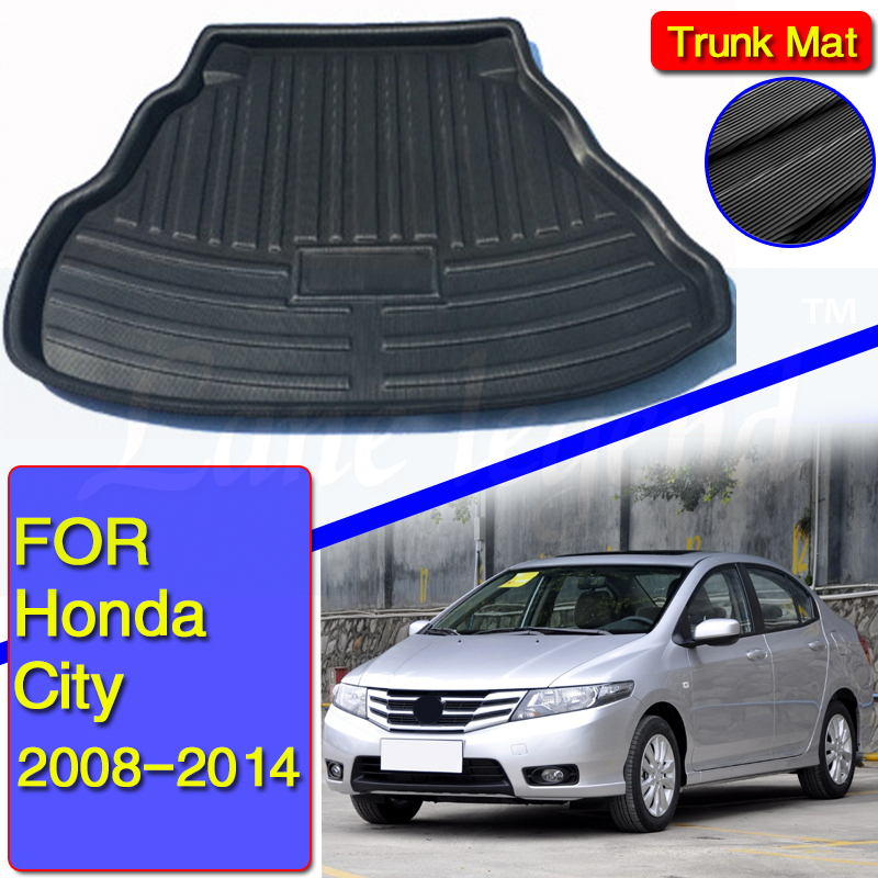 Tapete para porta-malas Honda City até 2014 de borracha