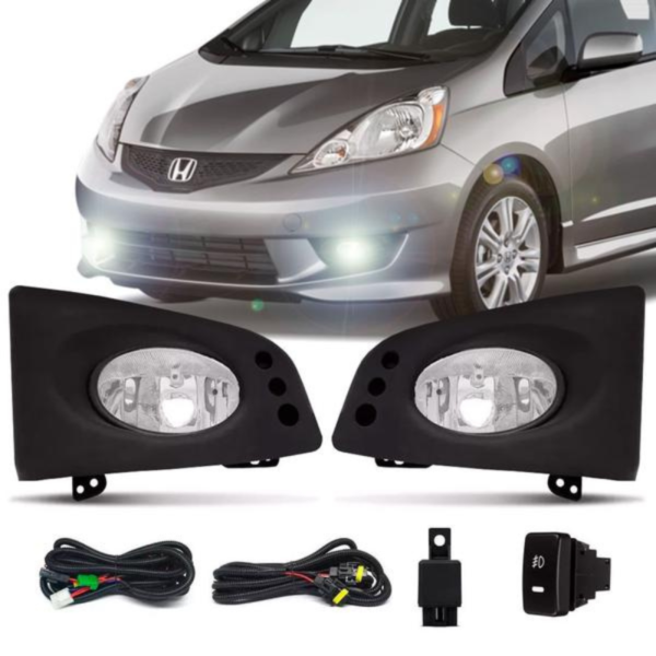 Kit farol kit farol de neblina Honda Fit 2009/14 magazine Luiza