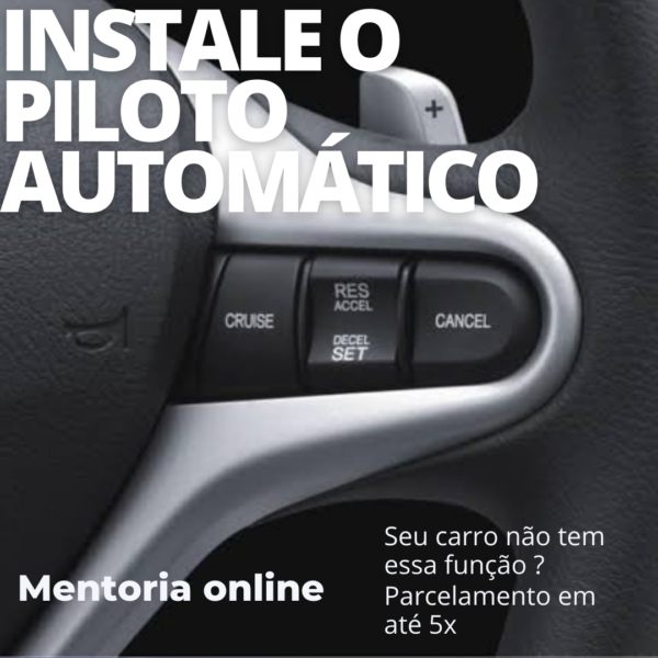 Mentoria de instalação de piloto automático