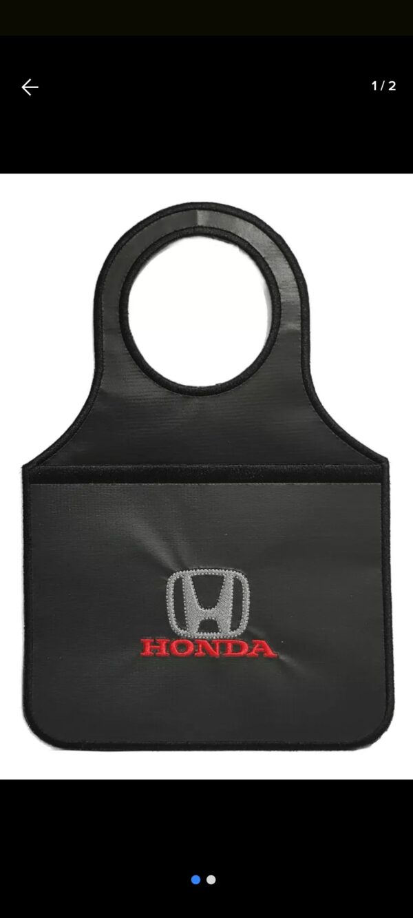 Lixeira logo bordado Honda