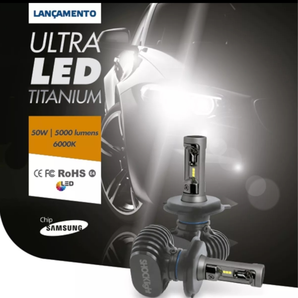 Ultra Led Shocklight 10.000 Lumens H1 H3 H4 H7 H11 Hb4 H13