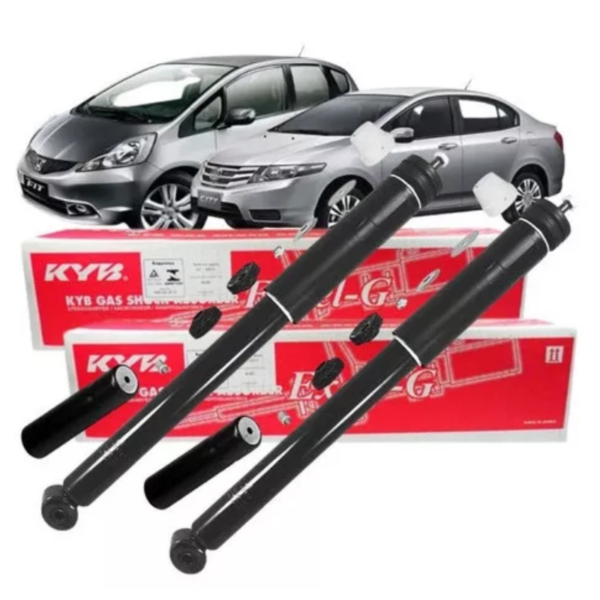 Kit Amortecedor Traseiro New Fit City Original Kayaba 348021