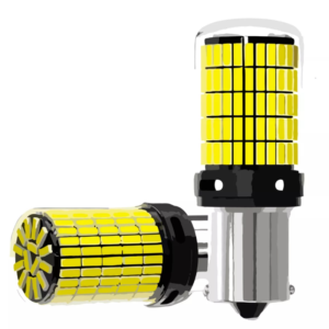 Par Lampada 150 Leds 1156 Luz De Ré Canbus 44w A Mais Forte