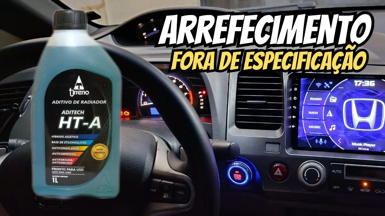 líquido de arrefecimento Honda Civic