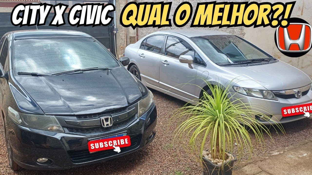 Honda City 2010 vs Honda Civic 2008