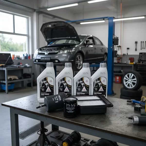 Kit Troca Óleo 10w30 Civic 1.8 16v G8 2007 2008 2009 2010